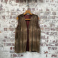 1940s Reversible Fur Gilet Jacket