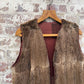 1940s Reversible Fur Gilet Jacket