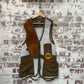 1970s Unusual Design Italian Shooting Gilet Jacket