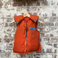 1960s Orange Helly Hansen Zip Life Jacket Gilet