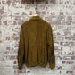 1970s Beige Suede Bomber Jacket