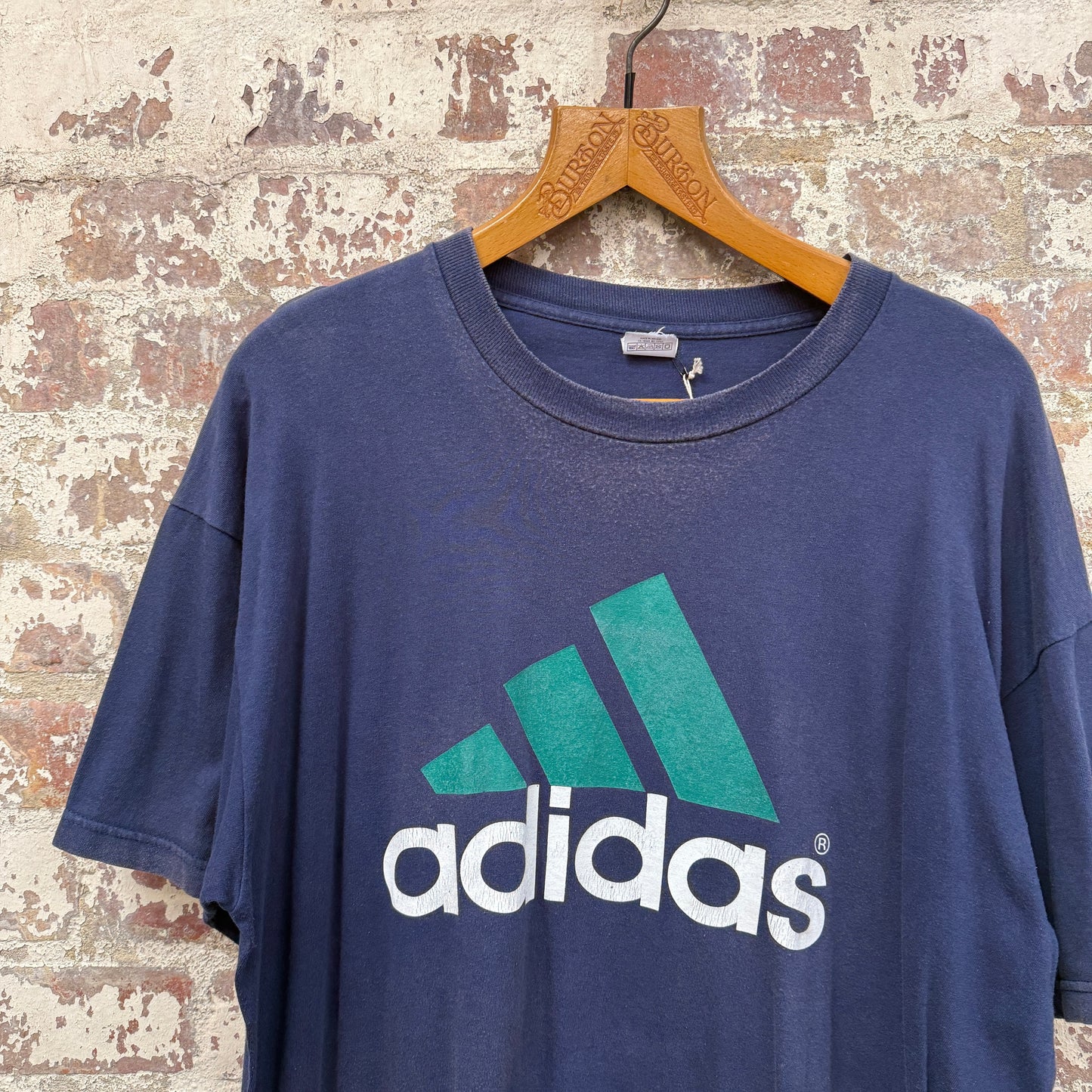 1990s Navy Adidas Graphic T-Shirt