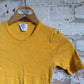 1970s Yellow Blank Cotton T-Shirt