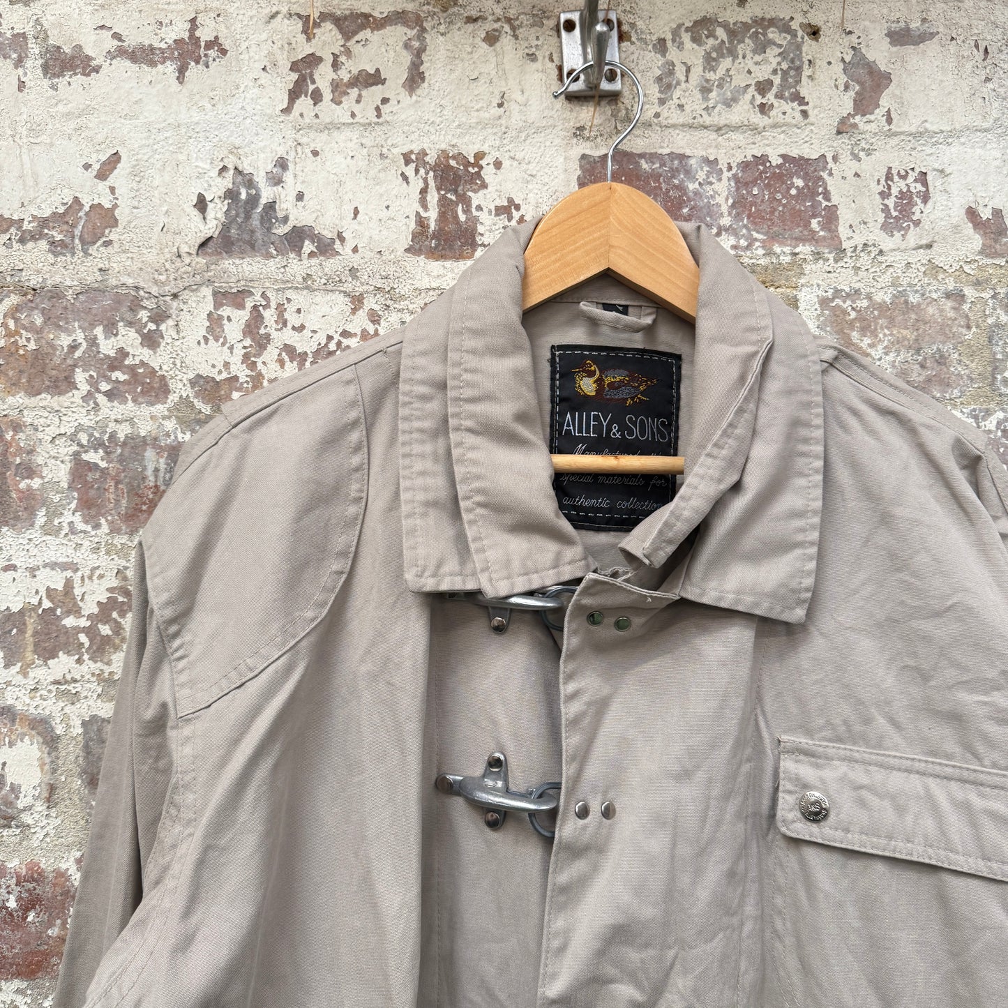 1970s Beige US Hunting Canvas Jacket