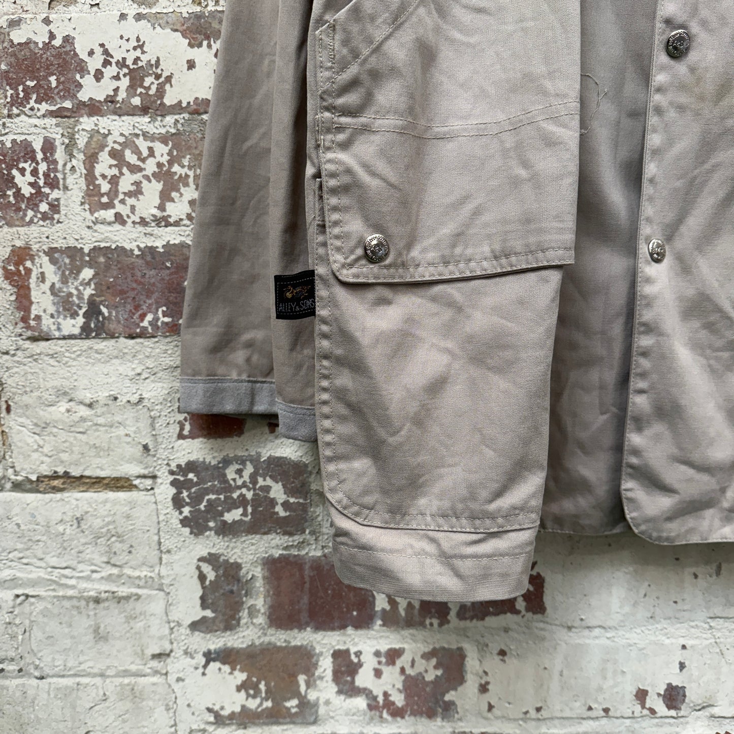 1970s Beige US Hunting Canvas Jacket