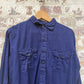 1960s Navy British Work Pullover Shirt