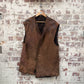 1940s 1945 WW2 British Military Leather Jerkin Coat