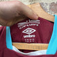 2016-2017 Umbro West Ham Home Football Kit Shirt