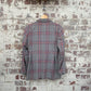 1970s Grey Checkered Blazer Suit Jacket