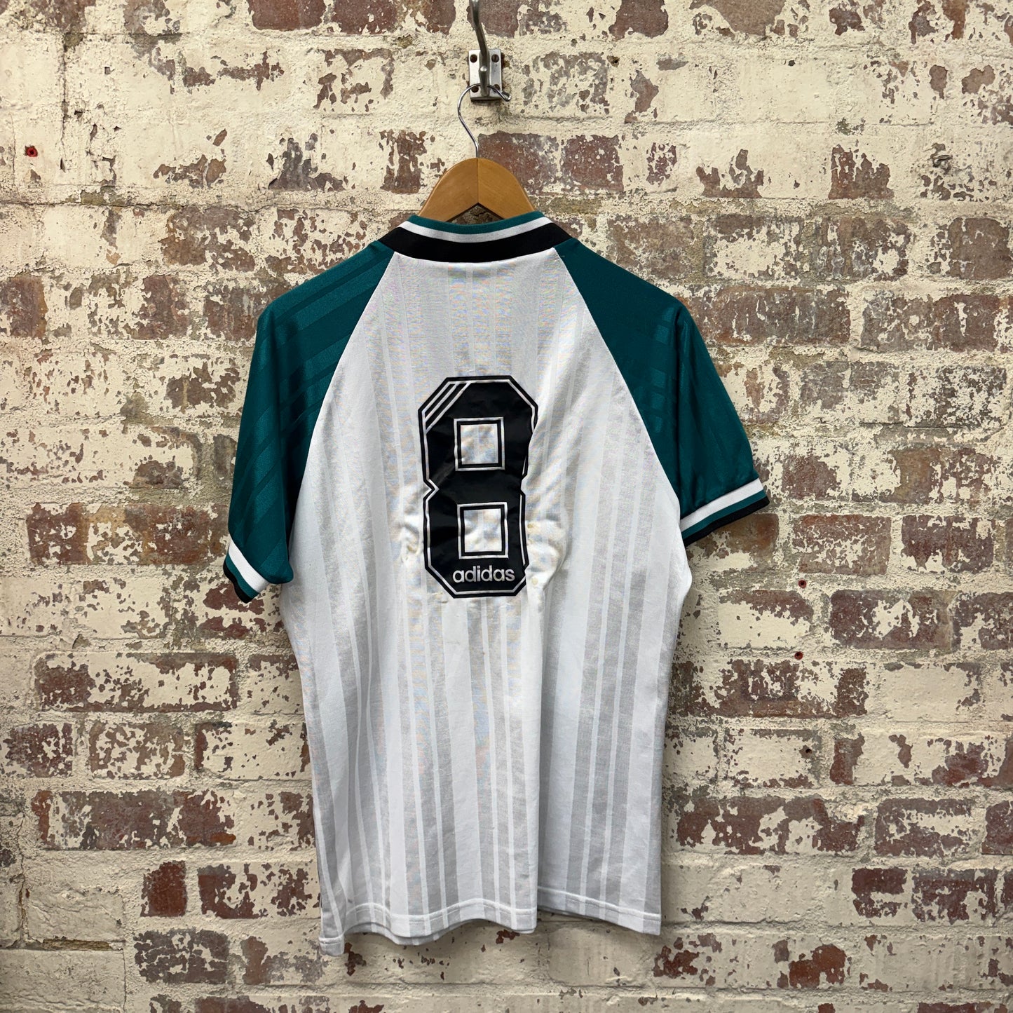 1990s White Adidas Liverpool Away Football kit Shirt
