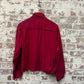 1960s Red Cotton rayon Golf Harrington Jacket