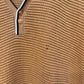 1960s British Timex Mustard Patterned Leisure Polo Shirt Top
