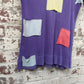 1970s Purple Punk Patched T-Shirt