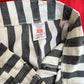 1980s Black and White Striped Shorts