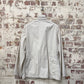 1980s Light Grey Levi's Military Style Jacket