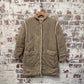 1970s Beige French Connection Padded Long Jacket