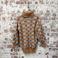 1980s Scottish Knitted Roll Neck Jumper