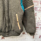 1980s Italian Wool Knitted Zip Up Jacket