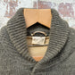 1980s Italian Wool Knitted Zip Up Jacket