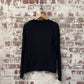 Black Fred Perry Embroidered Sweatshirt