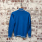 1970s Blue Knitted Zip Up Track Top