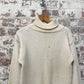 1980s Cream British Military Submariner Wool Knit Jumper