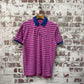2000s Pink Striped Ralph Lauren Polo Shirt