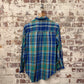 1980s Checkered Multicoloured Button Up Shirt