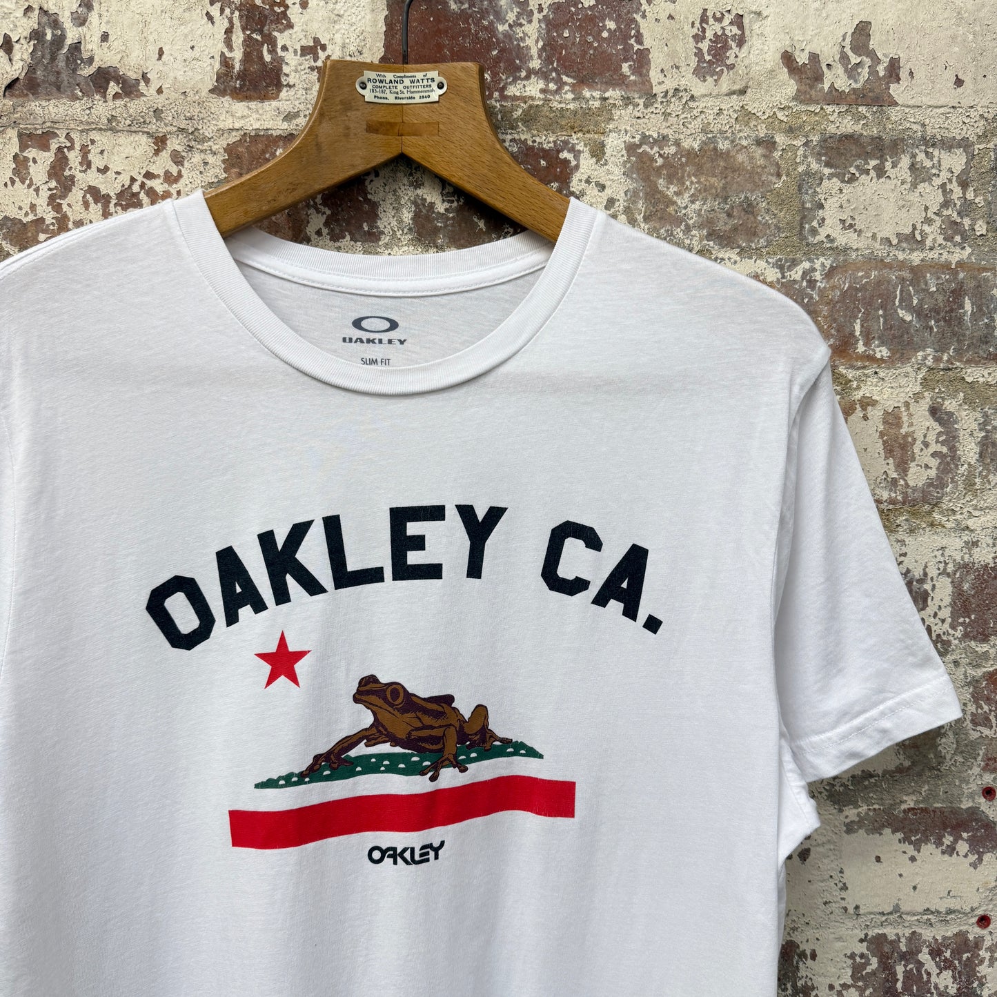 White Oakley Graphic T-Shirt