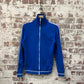 1970s Blue Knitted Track Top