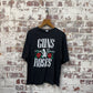 1980s Black 'Guns N Roses' Graphic Tour T-Shirt