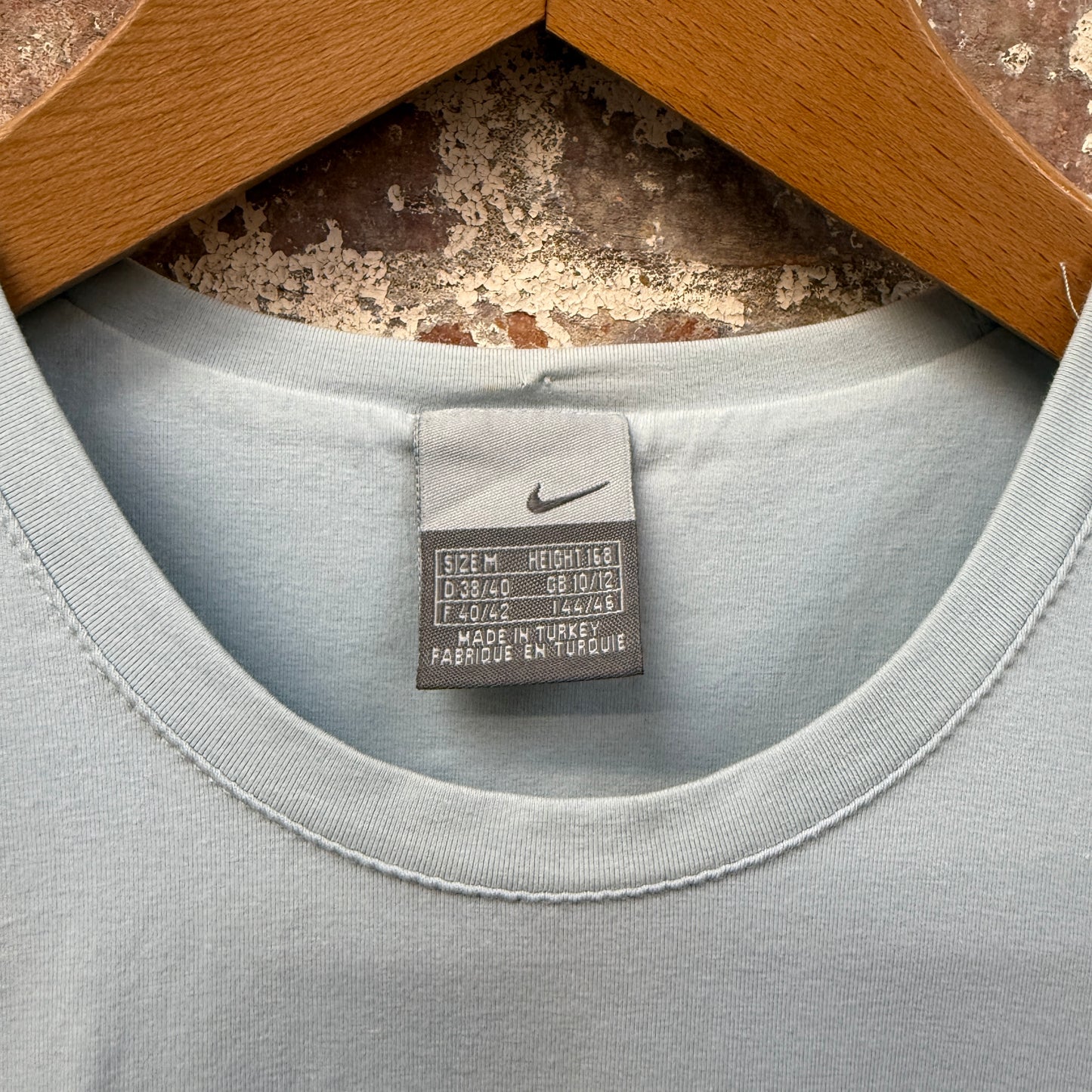 2000s Baby Blue Nike T-Shirt