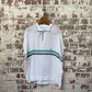 1970s White Dunhill Polo Shirt Top
