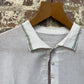 1970s White Dunhill Polo Shirt Top