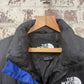 Blue and Black The North face Puffer Jacket