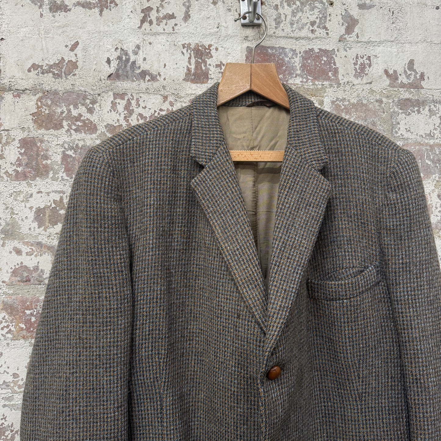 1950s British Harris Tweed 'Lindsay' Blazer Jacket