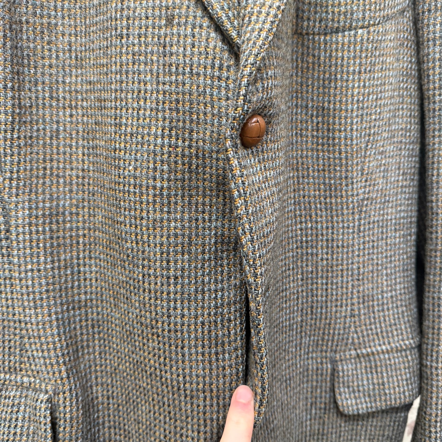 1950s British Harris Tweed 'Lindsay' Blazer Jacket