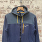 Navy Nike Zip Up Hoodie Jumper
