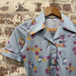 1970s Graphic Print Collared Shirt