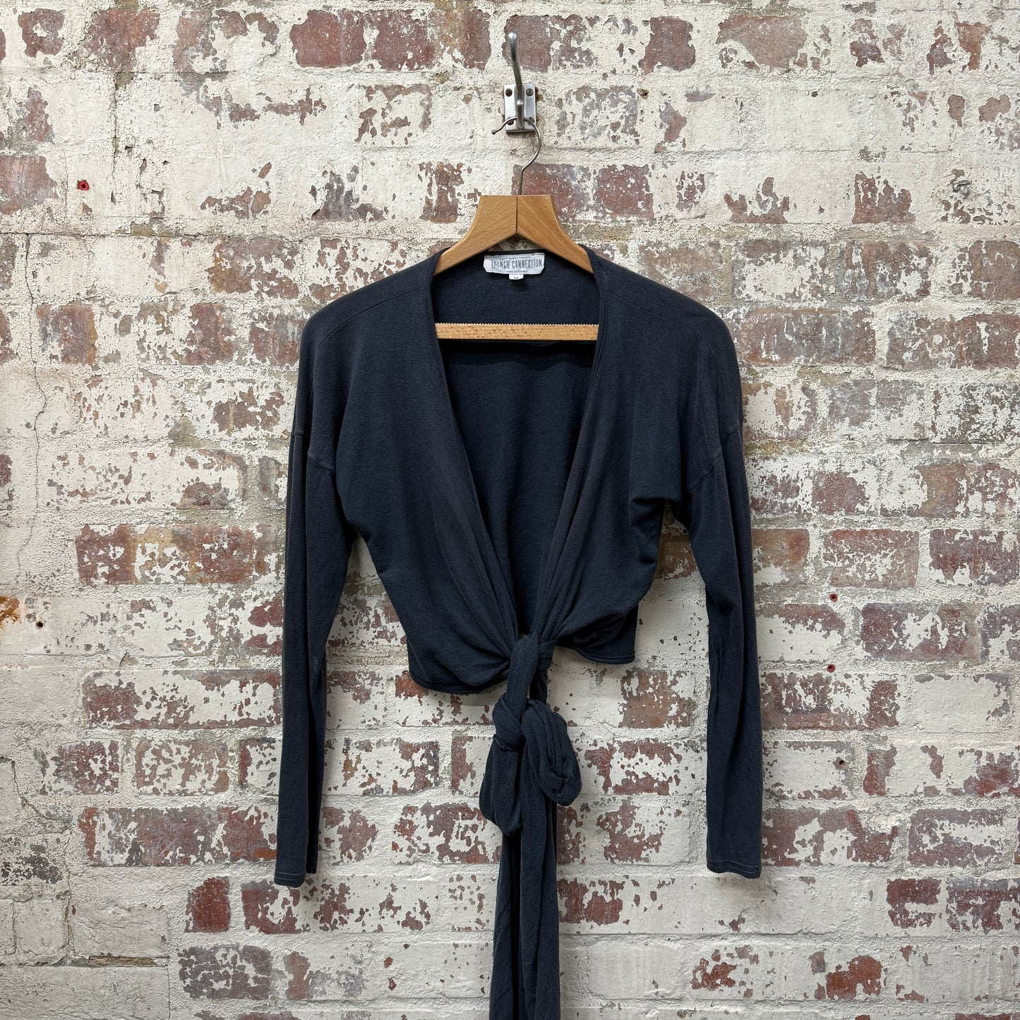 1990s Black French Connection Cardigan Top