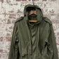 1950s Green US Army Fish Tail Parka Coat