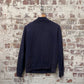 Navy Lacoste Zip Up Sweatshirt