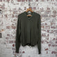1960s Green Wool Patterned Knitted Jumper