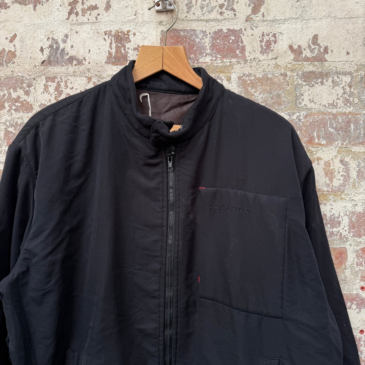 2000s Black Iceberg History Track Jacket