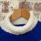 1970s Blue Wool Knitted Roll Neck Jumper