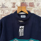 1990s Navy Adidas Knitted Jumper