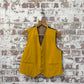 1940s Yellow Austin Reed Fox Hunting Wool Waist Coat