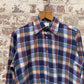 1980s Checkered Button Up Shirt