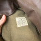 1960s Brown British Military Leather Jerkin Jacket