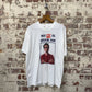 1990s White 'IQ' Graphic T-Shirt